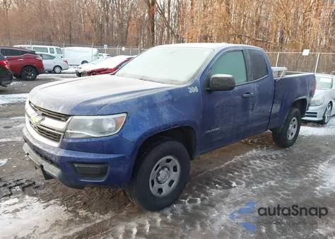 2015 Chevrolet Colorado Wt из США, поврежденный, VIN 1GCHSAEA0F1238230